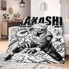 Naruto Anime Print Blanket Warm  Comfortable Flannel Blanket Suitable for Bedrooms, Sofas, Beds, Chairs, Picnics, Travel