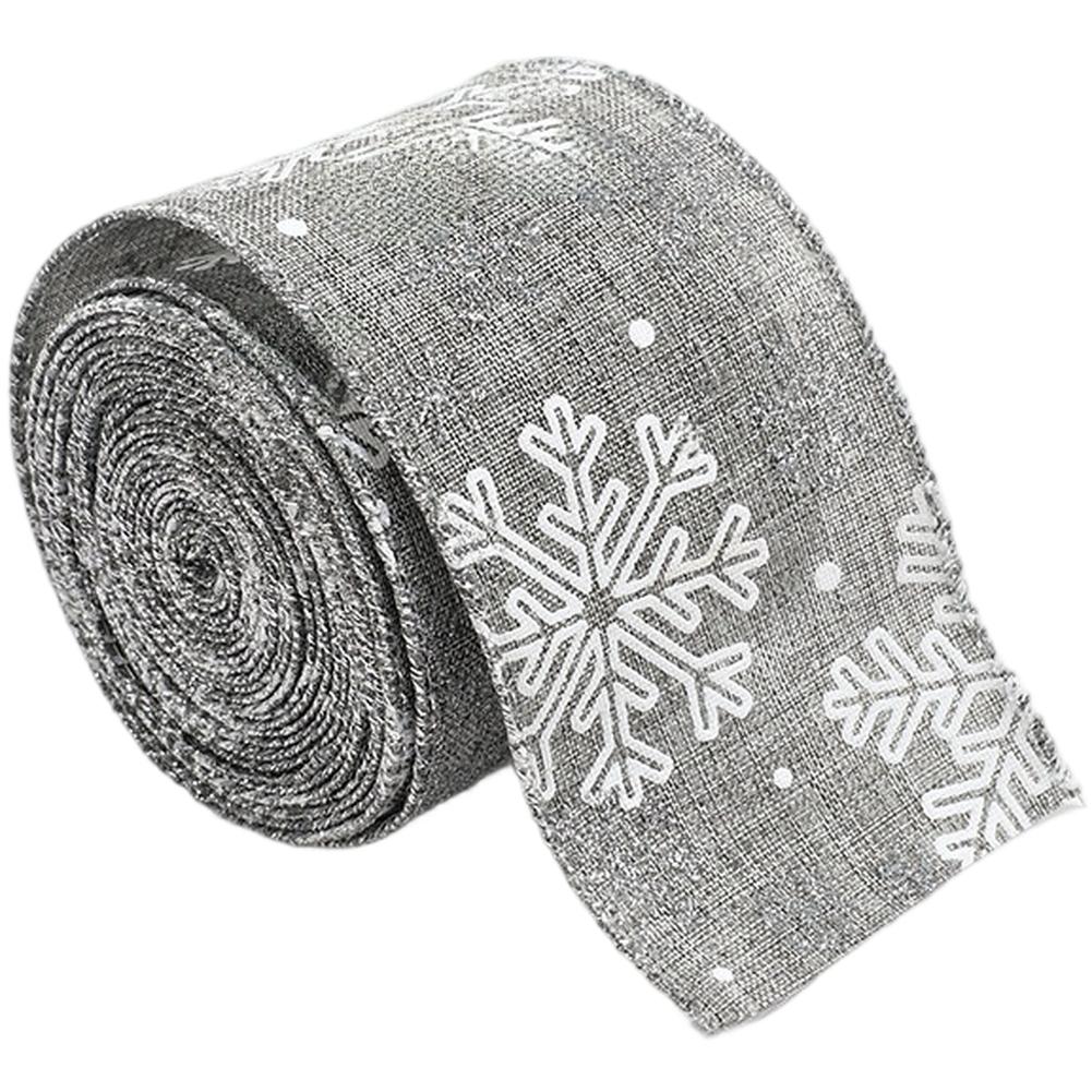 Craft Supplies Fabric Ribbon Christmas Ribbon Holiday Ambiance Multiple Color Options Soft Cloth Material Sturdy Construction