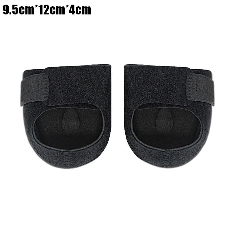 1 пара силиконовых подпяточников, амортизирующих, снимающих давление на ноги, с регулируемыми ремешками для предотвращения скольжения, стельки