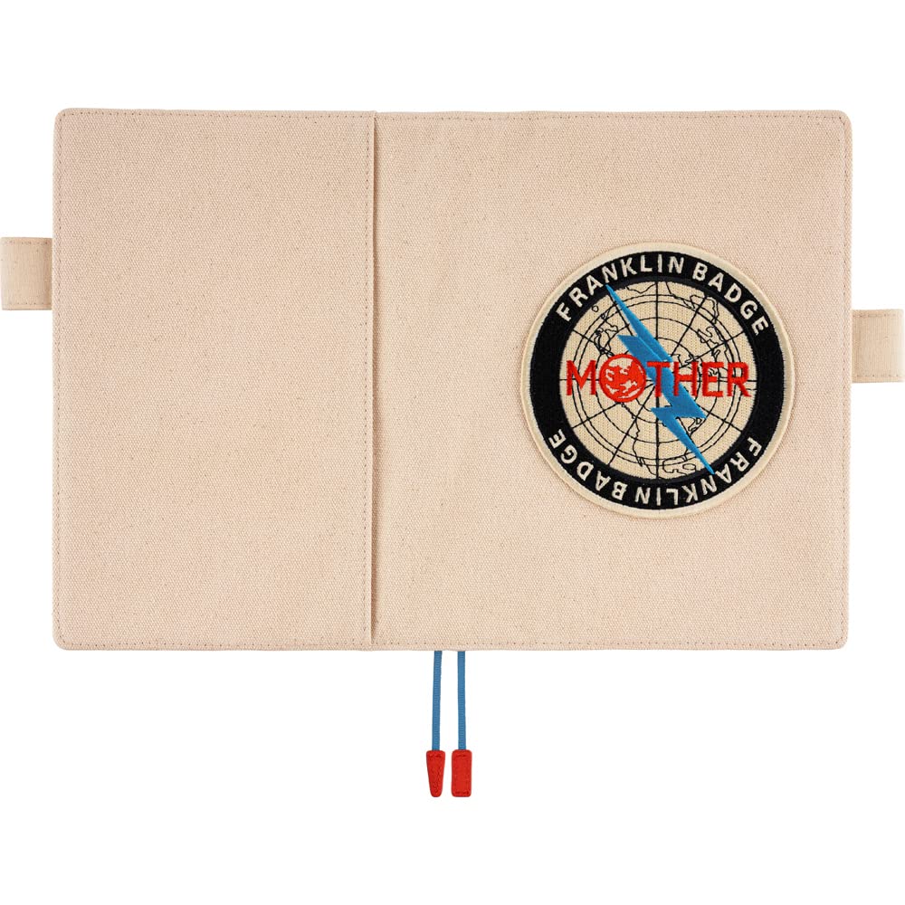 Hobonichi Techo Cousin (A5) Size Notebook Cover MOTHER/Franklin Badge