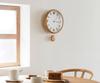 Interform Wall Clock CL-4425 Komero Sweep Movement