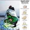 1pc Green Lantern Blanket Polyester Fiber, All Season Comfort for Sofa, Bed, Office, Car, Camping Ideal Home Decor & Gift, Office Comfort