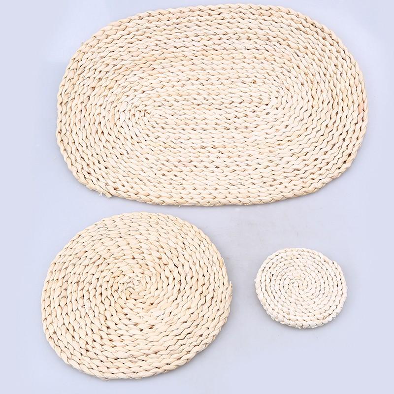 Round Insulation Bowl Tableware Placemats Place Mats Table Coasters Home Dining