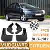 Car Fender Mud Flaps For Citroen Elysee 2014- 2015 2016 2017 Splash Guards MudFlaps Front Rear Mudguards  Auto