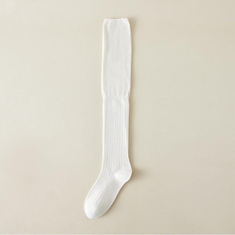 Yishanyisi Solid Color Non-slip Stacked Compression Socks One Size