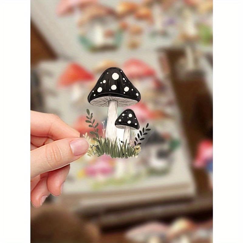 

50 шт. Ретро наклейки с грибами Наклейки для украшения ноутбука, блокнота, чехла для мобильного телефона Назад в школу разноцветный