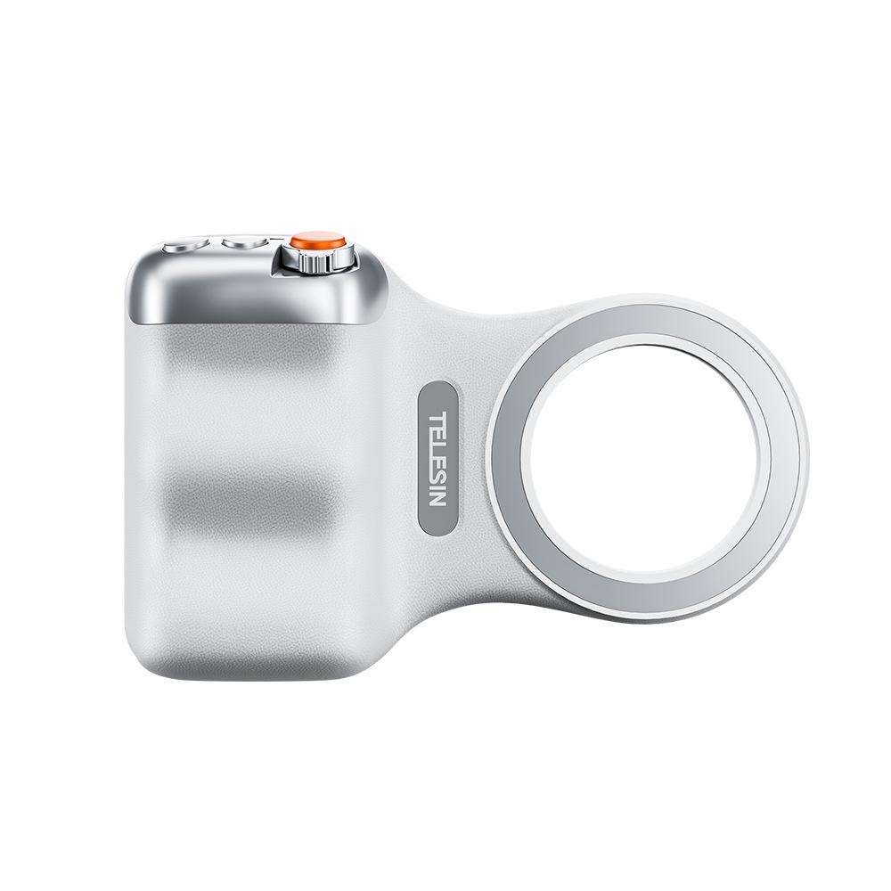 Telesin Fun Shoot MFI Certified Magnetic Remote Photography Handle with Auxiliary Zoom