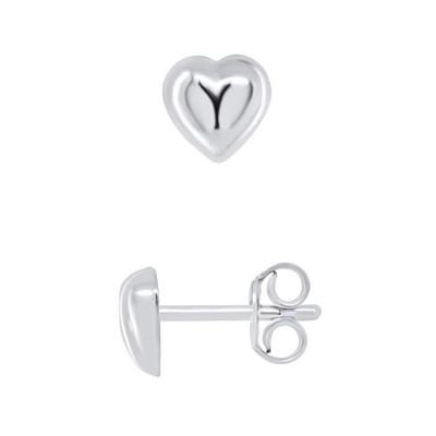 Earrings - LÉA &; ARTHUR - Heart - 925 Silver - Stroller System - Children