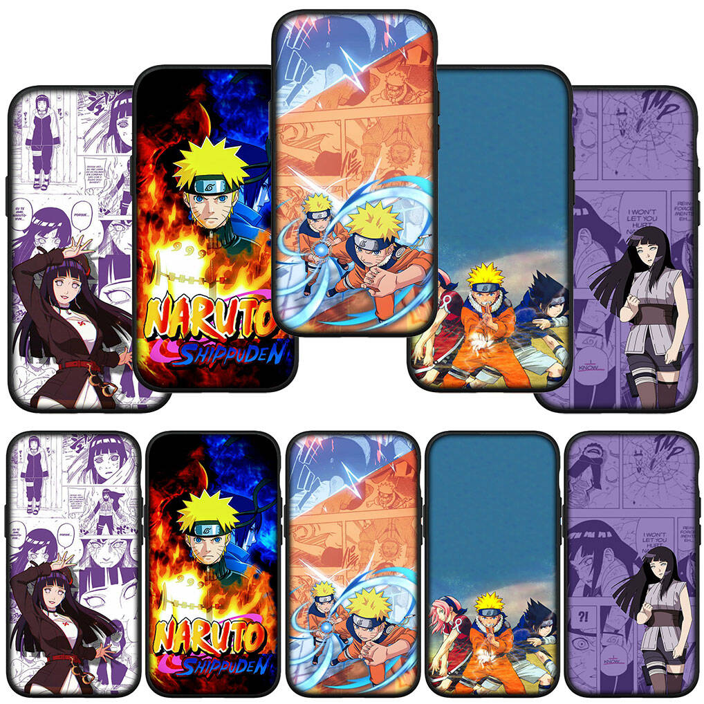 For Samsung Galaxy S25 S24 S23 iPhone 17 16 15 Xiaomi Redmi Note 14 13 12 11 Plus Pro Max XR A37 A57 Phone Case Naruto Hinata Hyuga OPPO Huawei Cover