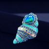 Senior Brooches Flower Leaf Brooch Pins for Women Suit Pendant  Fashion Brooches Jewelry