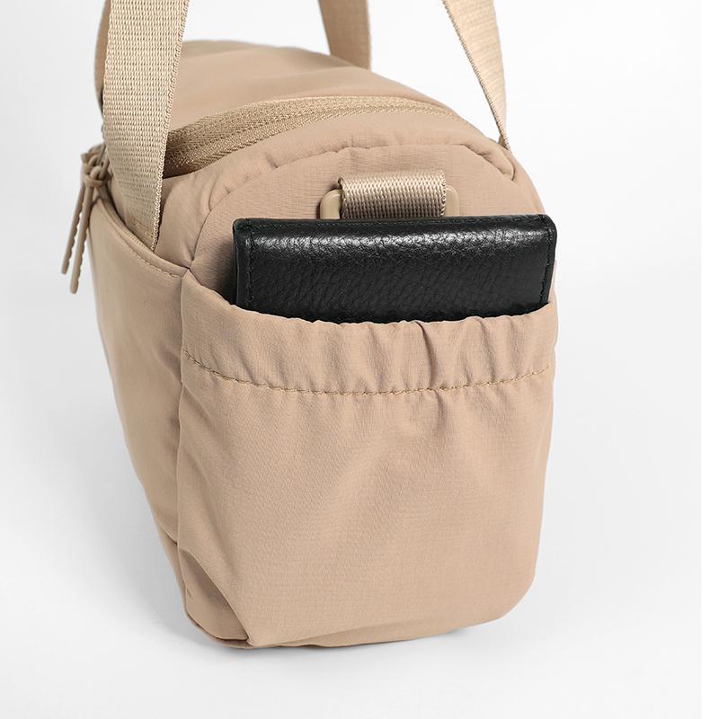 Large Capacity Shoulder Bag Solid Color Crossbody Bag