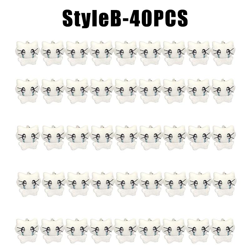 Cute Headphones Kitten Couple Keychain Mini Crying Cat Doll Plush Keyring Bag Pendant Charms Backpack Decor Cartoon Cat Keychain