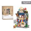 ToylinX Street View Mini Building Blocks Concentrated in Chinese Shops Models Gifts for Children Toys Rice Noodle Shops