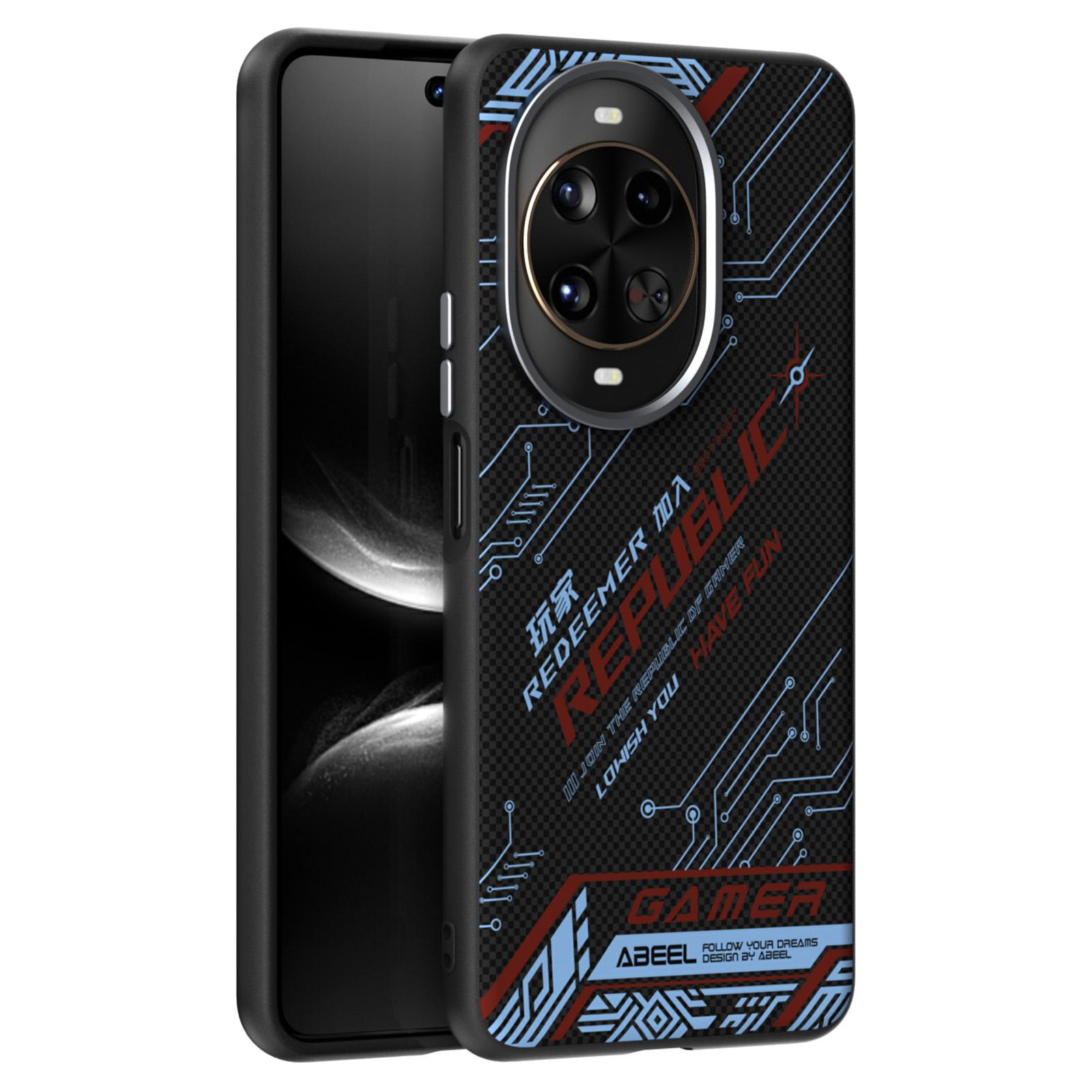 

ABEEL Чехол для Huawei nova 14 Pro 5G Совместимый с MagSafe Печатный ПК ТПУ Алюминиевый сплав Кожа Чехол для телефона Outstanding No. 4