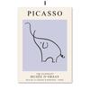 Abstract Picasso Elephant Mouse Bird Cat  And Prints Wall Art Canvas Painting Wall Pictures For Living Room DecorNordic Posters