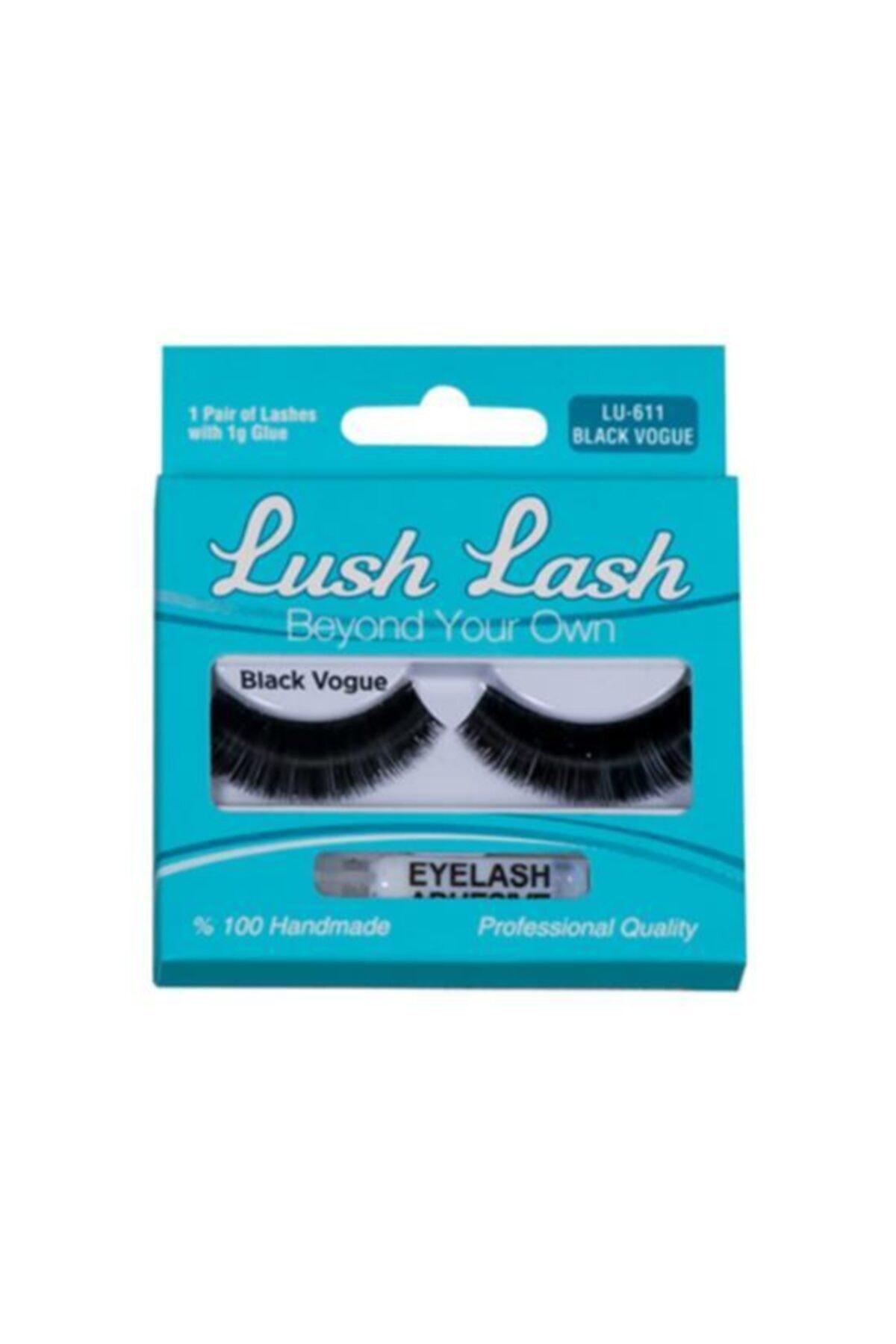 

Lush Lash LU-611 False Eyelashes Black Vogue