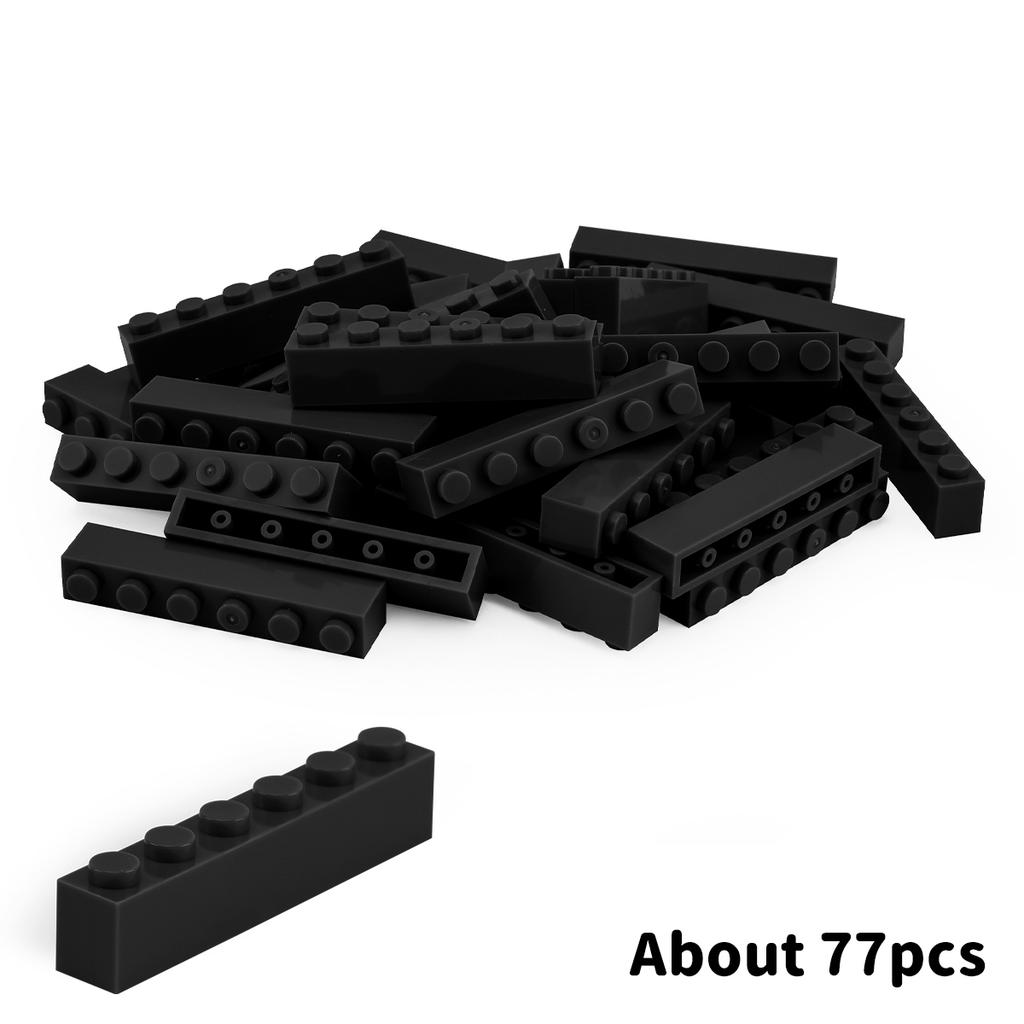 200g1x6 DlY Building Blocks Thick FiguresBricks Dots Educational Creative SizeCompatible With Playthings forChildren