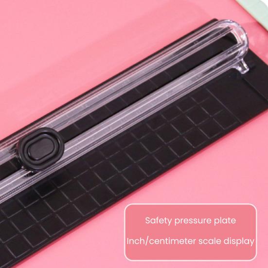 Yousheng A3 Paper Trimmer Straight Small Paper Slide Cutting Tool Portable Paper Slicer for Craft Scrapbook Photo Cardstock Label Card