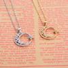 BLUELANS NECKLACE Wonderful Moon Star Chain Necklace Jewelry Cubic Crescent Pendant Women Present