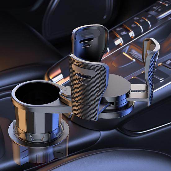 

Выдвижной держатель для чашек автомобиля Легко регулируемый Компактный автомобильный гигиеничный удобный держатель для чашек