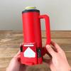 Tactical Double Can Cooler with Bottle Opener 12oz Insulated Beverage Holder for Beer Soda Portable Outdoor Drink Carrier for Camping Hiking BBQ