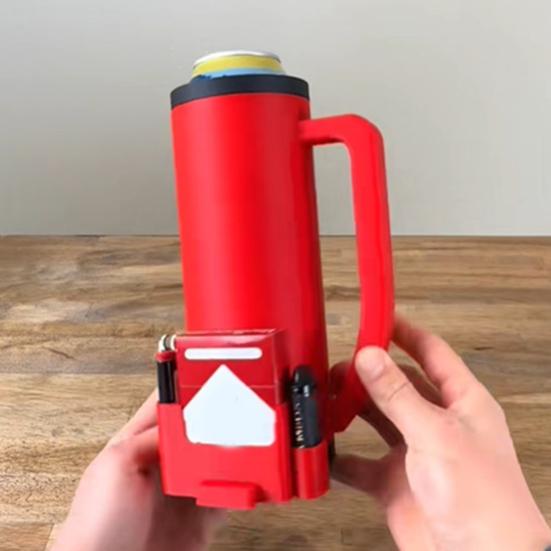 Tactical Double Can Cooler with Bottle Opener 12oz Insulated Beverage Holder for Beer Soda Portable Outdoor Drink Carrier for Camping Hiking BBQ