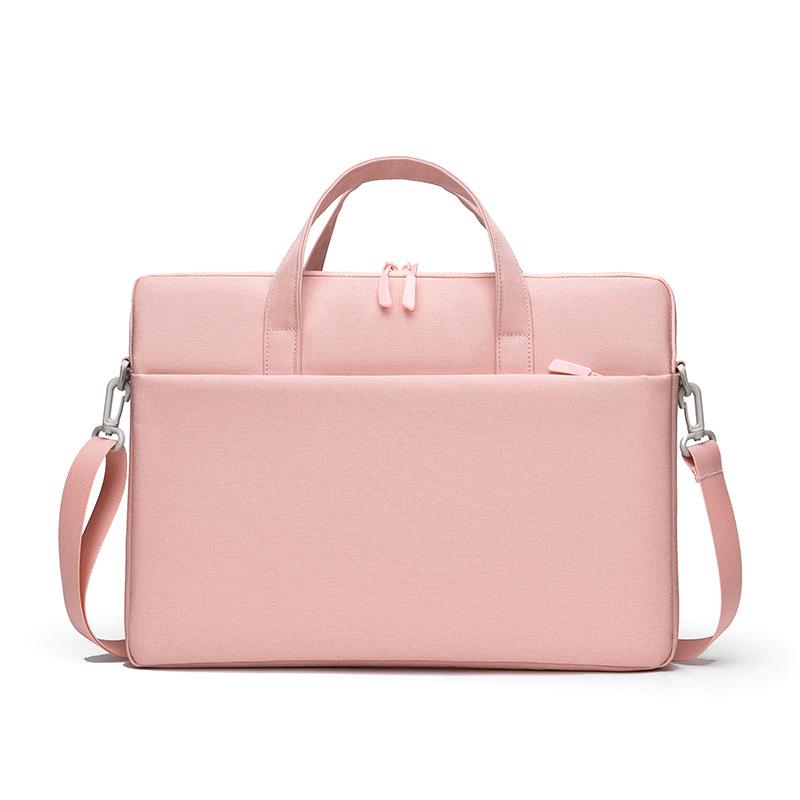 

TS JYL laptop bag,2023 New Laptop Bag For Apple 14-15.6-inch Airbag Shockproof Unisex Bag 15.6 inches розовый