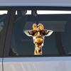 Charming Giraffe  Car Stickers Waterproof Vinyl Decals Auto Body Window Bumper Decor Motorcycle Helmet Stickers TM133