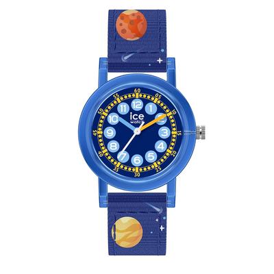 Autorisierter Händler Uhren Kinder Kinder Damen 022692 ICE Lernen Blau Weltall Klein 32mm 3 Zeiger Ice-watch