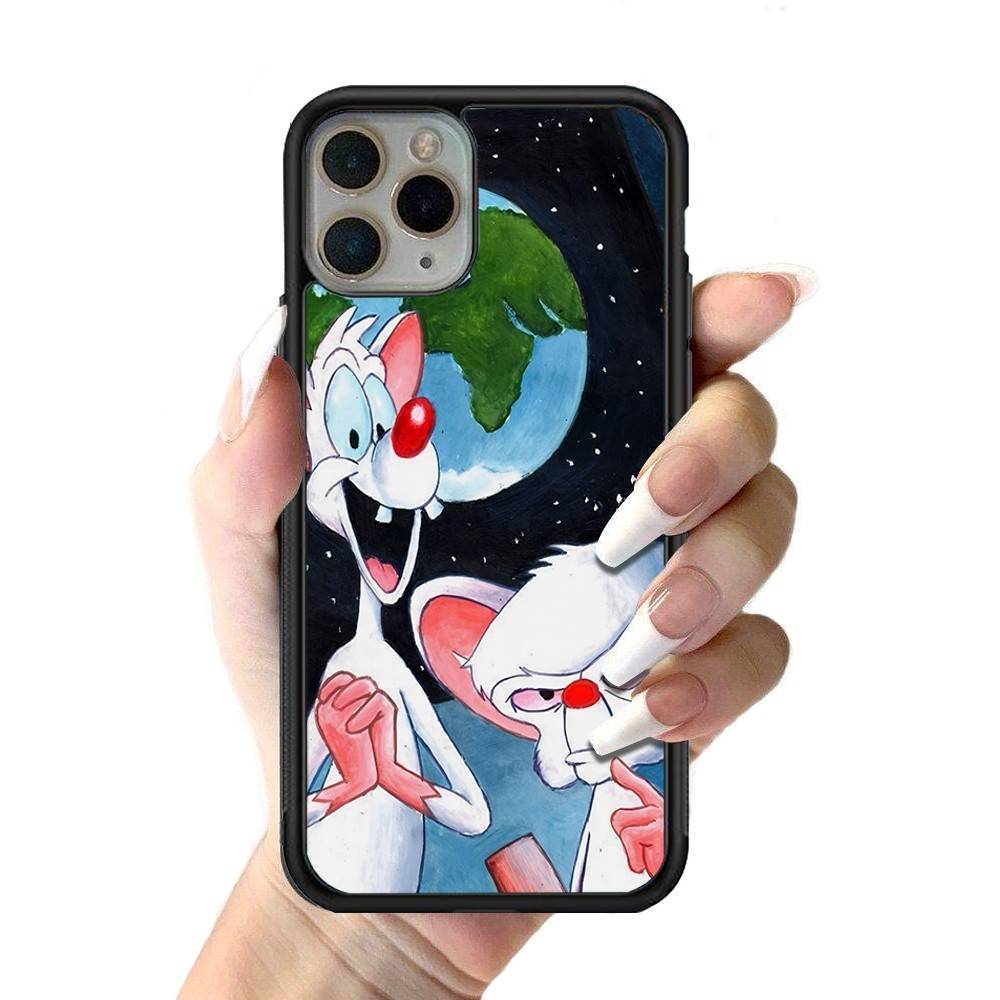 Pinky And The Brain Phone Case Silicone PC+TPU For For iPhone 11 12 13 14 15 16 Plus Pro Max Cover