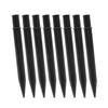 8Pcs Lawn Lamp Ground Plug Plastic Sturdy Light Stakes for Landscape Lighting Outdoor Solar Garden Decor Fixtures Holders