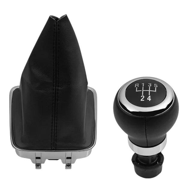 Pentru VW Volkswagen Tiguan 5N 2007 2008 2009 2010 2011 Viteza manuală Buton schimbător de viteze Gheter Capac cizme Guler Accesorii de stil auto