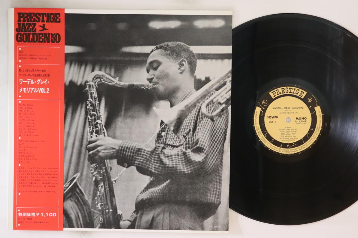 

LP Record WARDELL GRAY - Memorial Vol2 PJ3 PRESTIGE 1972 Japan Obi Jazz Used