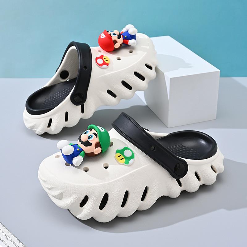 Mario Sommer Kinder Strandschuhe Rutschfest Langlebige Clogs Für Jungen Und Mädchen In Lebendigen Farben