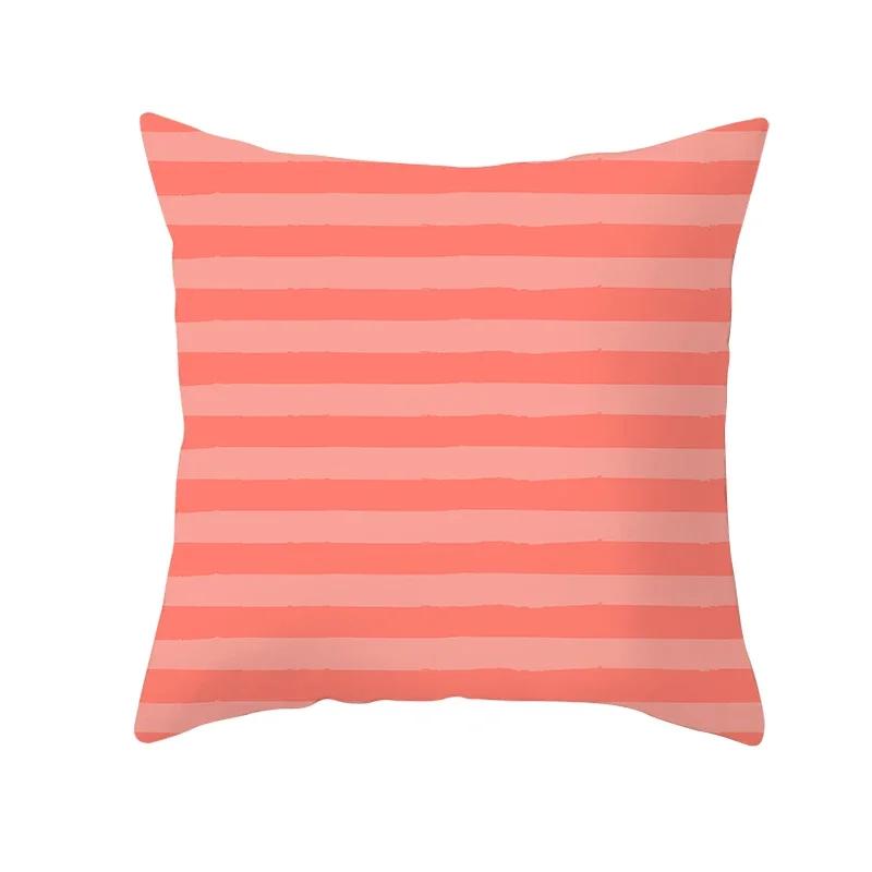 Coral Pillow Case Spring Home Decor Decorative Live Coral Tropical Style Pillow Cushion Cover for Sofa ize Funda Cojin