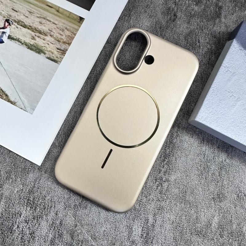 Original AG Matte ForMagsafe Slim Magnetic Phone Case foriPhone 17 Air 16 15 14 13 12 Pro Max Plus Wireless Charging PC Cover