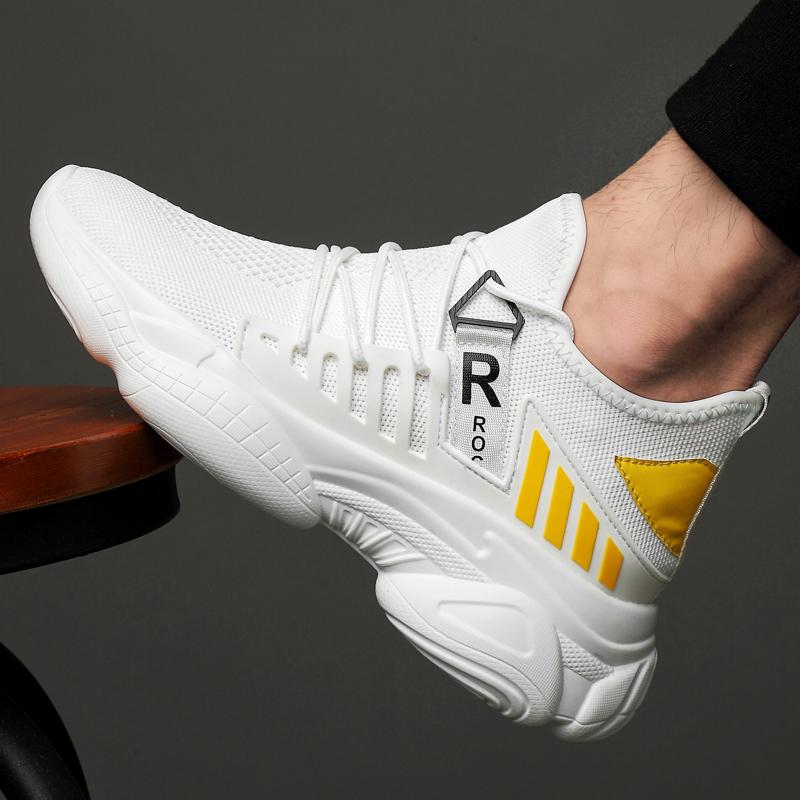 Sports Sneakers Men Elevator Shoes for Men Casual Mesh Summer Leisure Height Increase Insole 8cm