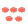 5 Pcs Angle Grinder Grinding Wheel 200 Grit M10 Spiral Interface 100 Angle Grinder Polishing Disc for Metal Stone