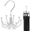 Rotatable Bra Organzier for Closet Storage Capacity Sport Bra Holder, Metal Space Saving Closet Organizers and Storage