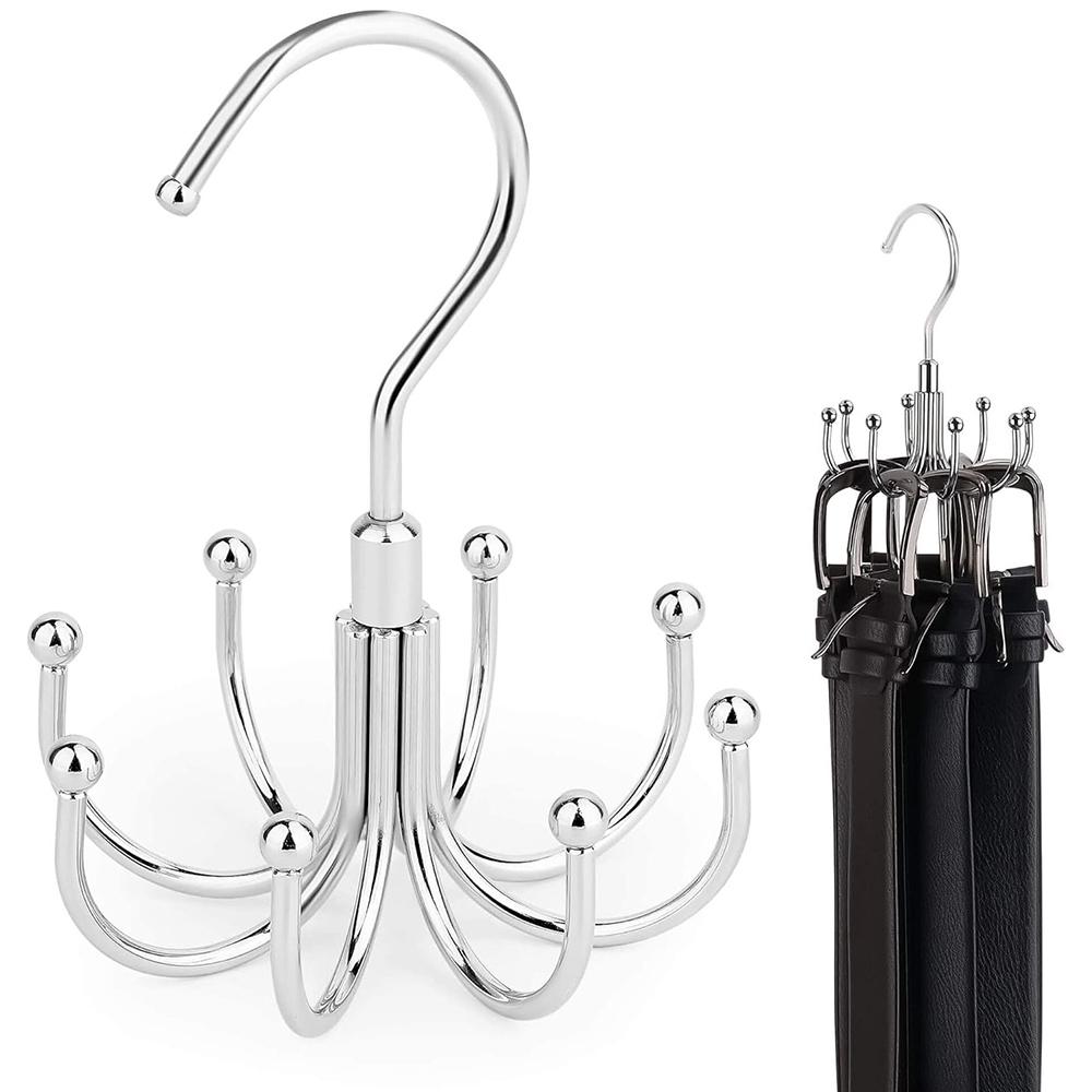 Rotatable Bra Organzier for Closet Storage Capacity Sport Bra Holder, Metal Space Saving Closet Organizers and Storage