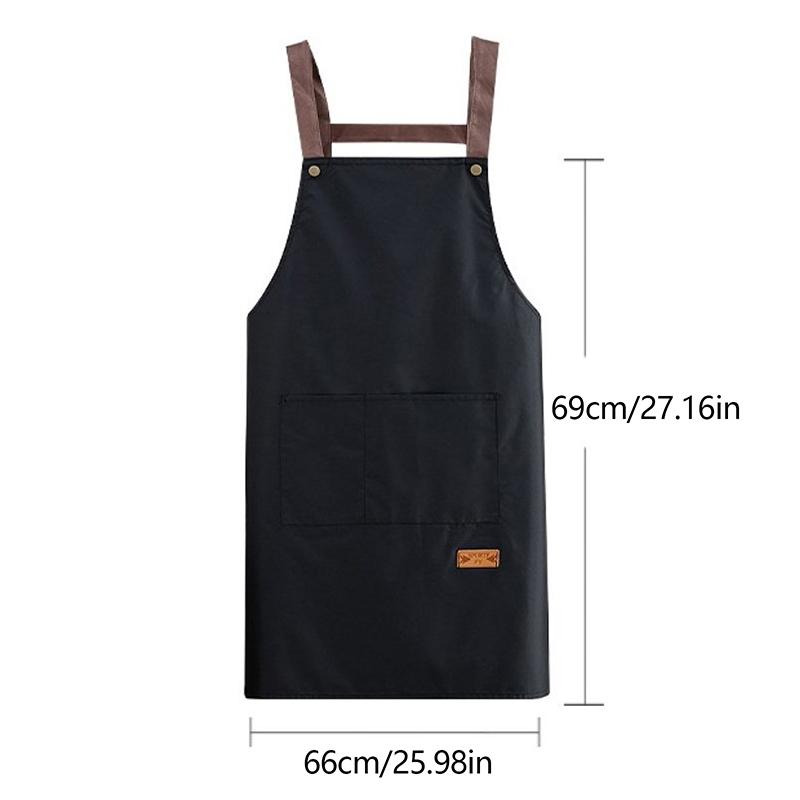 Resistant Dirt Apron Waterproof And Oil Resistant Household Kitchen Cooking  Apron Adult Work Clothes Kitchen Accessories