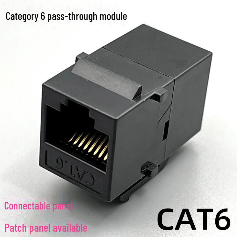 

Category 6 Straight-Through Network Modules for Patch Panels and Gigabit Heads 652