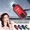 GR Gazoo Racing Car Window Breaker Hammer Seatbelt Cutter with Keychain for Jimny Samurai S-Cross SX4 GW250 Swift XL-7 ALTO IGNIS Accessories