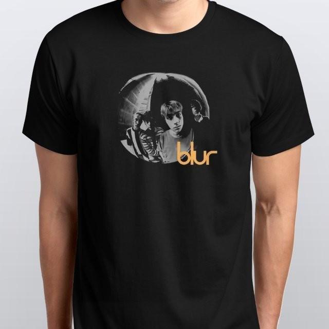 The BLUR BLUR Band Vintage American T-SHIRT Black L