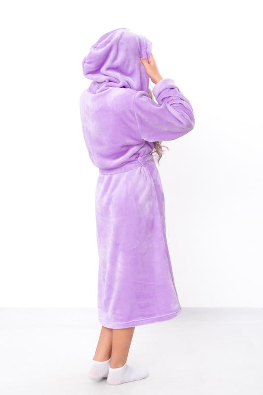 Szata (dziewczyny) – Szlafrok z kapturem, Miękki frotte, Półsezonowy 6390-034-5 HC