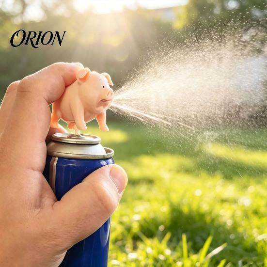 Cool Garage Decor 3D Printed Squirter Spray Tip Compatible with WD-40 Aerosol Cans, Fits Multiple Novelty Nozzle Common Valve, Attachment for Workshop