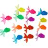 Goldfish Scooping 20 Pieces 5.5CM Multicolor Mix Festival Toy Mini Goldfish Bath Festival Decoration Floating On Water Home Pool