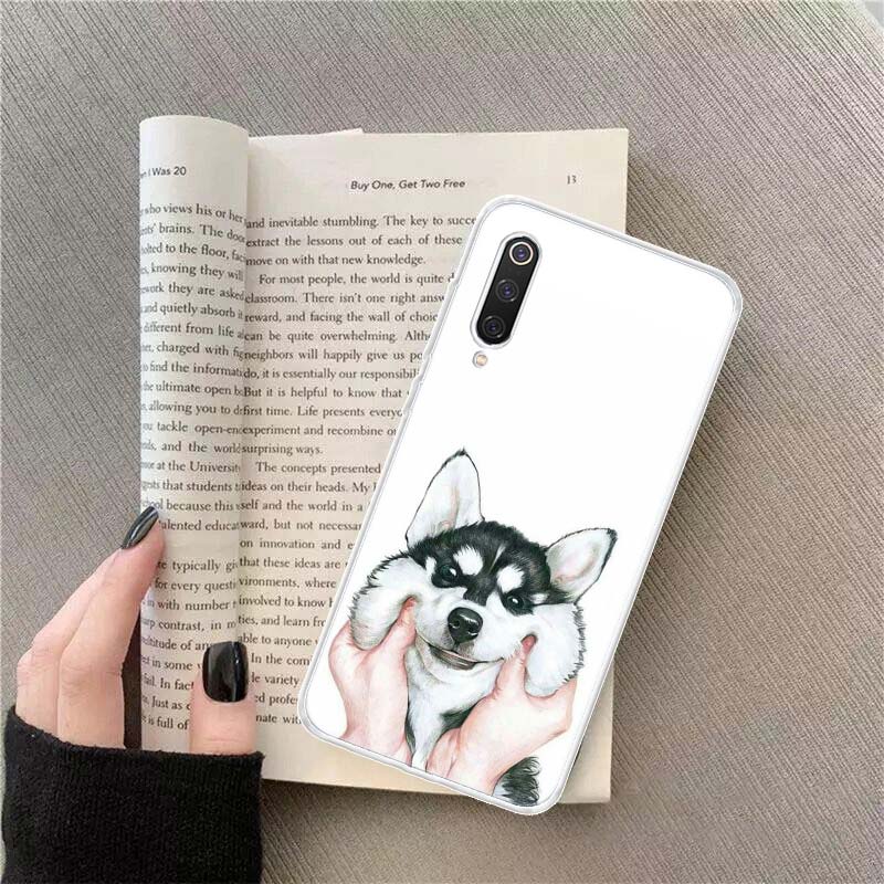 

Siberian Husky Sled Dog Phone Case For Xiaomi Redmi Note 14 13 Pro Plus 5G Cover 13C 14C 12 12C 9 9T 9C 10 10C 8 7 6 10A 9A Pro Redmi 9C