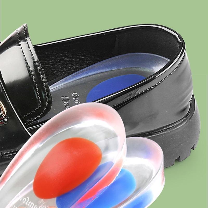 Gel Heel Cushions for Heel Pains Relief, Heel Cushions Inserts Gel Heel Cup Heel Support Pads Heel Inserts for Women Man