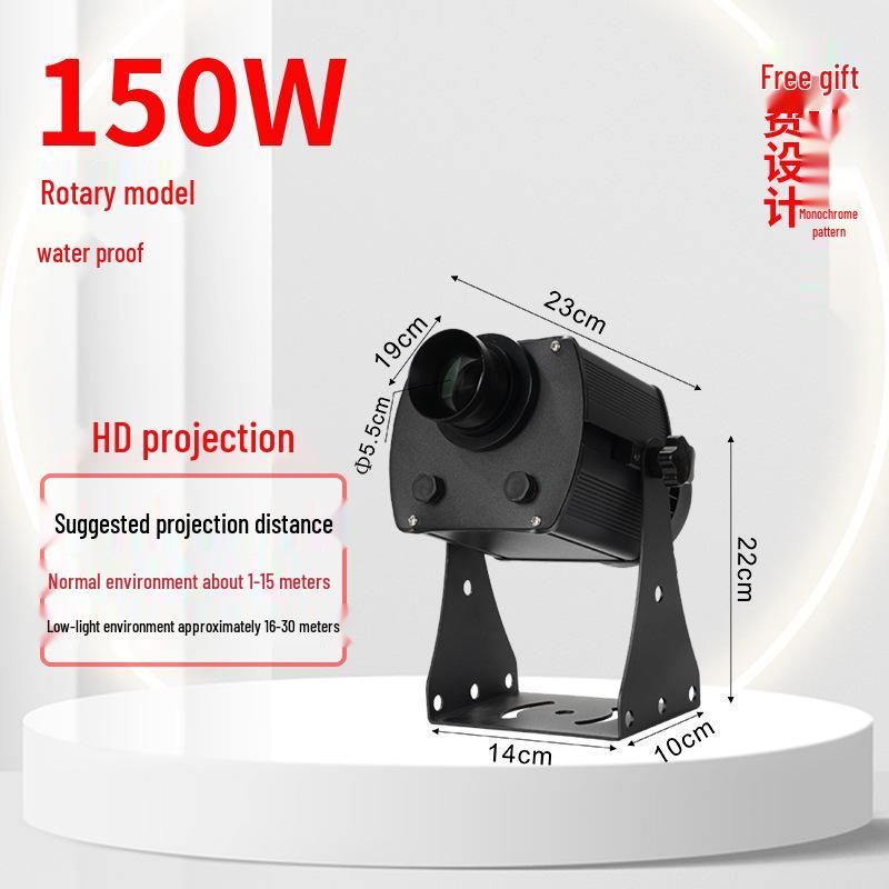 Outdoor Pattern Projection Light - Industrial Warning & Decorative Lighting